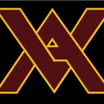VA logo with black