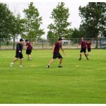 Workout on field Workout on field